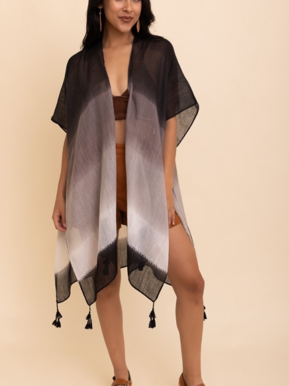 Ombré Summer Kimono - Picture 2 of 3